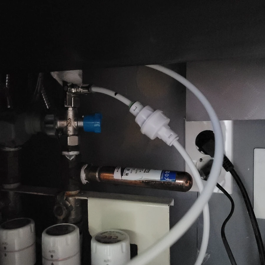 로봇청소기직배수연결