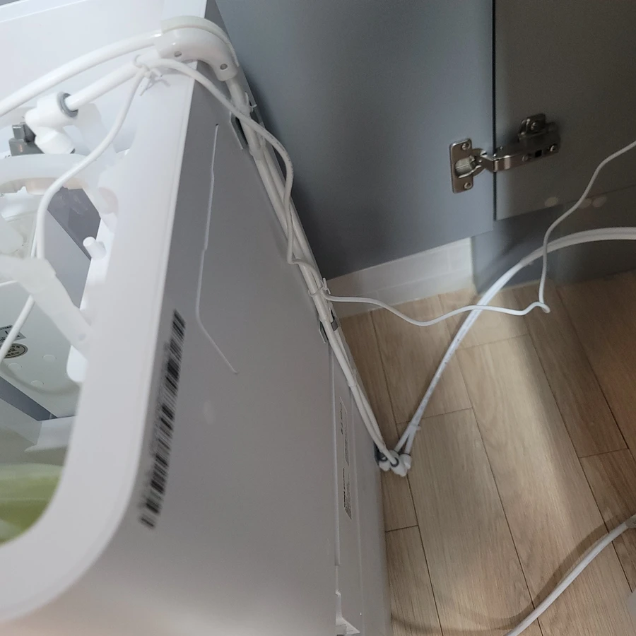 로봇청소기배수구연결 배수 라인